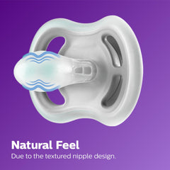 Philips Avent Pacifier Ultra air | Lets Your Baby's Skin Breathe | Orthodontic & BPA Free | 2 Pack | 6-18m | SCF085/61