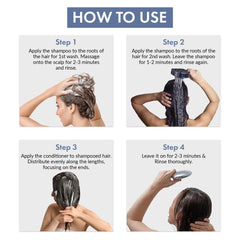 ThriveCo Rosemary Shampoo for Hair Fall Control & Advanced Hair Growth | With Rosemary, Rice Water Pea Peptide, Caffeine,& Hyaplex™ | 250ml