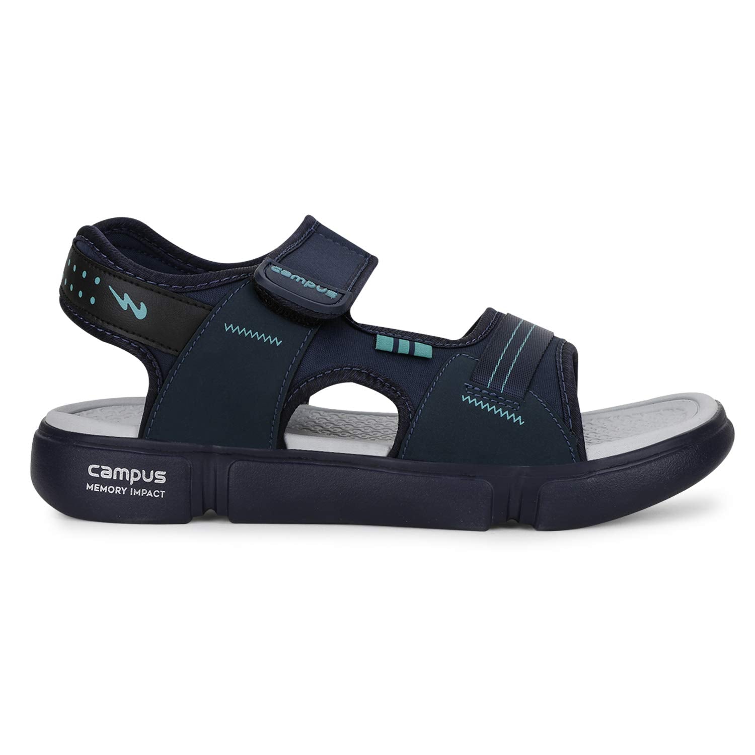 Campus Men's SD-057 NAVY/BLK/T.BLU Sports Sandals - Shoes from Campus - Shop in Sri Lanka at Arcade.lk