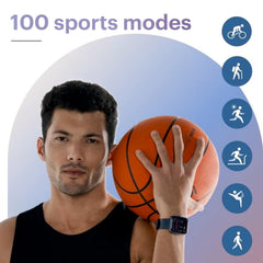 Noise Pulse 2 Max 1.85" Display, Bluetooth Calling Smart Watch, 10 Days Battery, 550 NITS Brightness, Smart DND, 100 Sports Modes, Smartwatch for Men and Women (Midnight Blue)