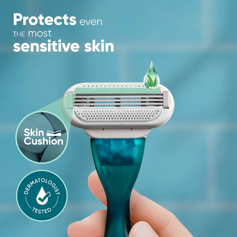 Gillette Venus Hair Removal Razor for Women with Aloe Vera, 1 Pc - Back to results from Gillette Venus - Shop in Sri Lanka at Arcade.lk