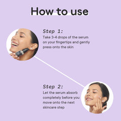 QUENCH BOTANICS Skin Soothing Clarifying Serum With Hyaluronic Acid & Birch Juice Enzymes | Instantly Hydrates | Lightens Spots & Evens Out Skin Tone | Made In Korea (30Ml)