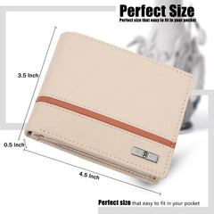HORNBULL Denial Garlic Leather Wallet for Men | Wallets Men with RFID Blocking | Mens Wallet, Blue