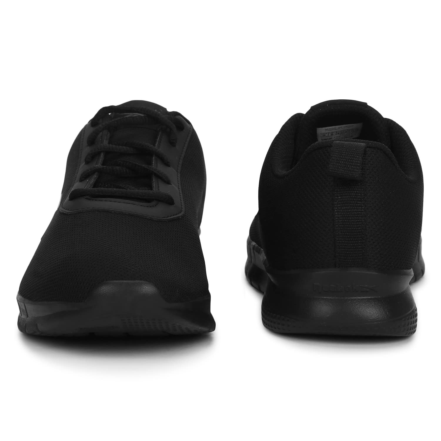 Reebok Men Stride Runner Running Shoes All Black 10