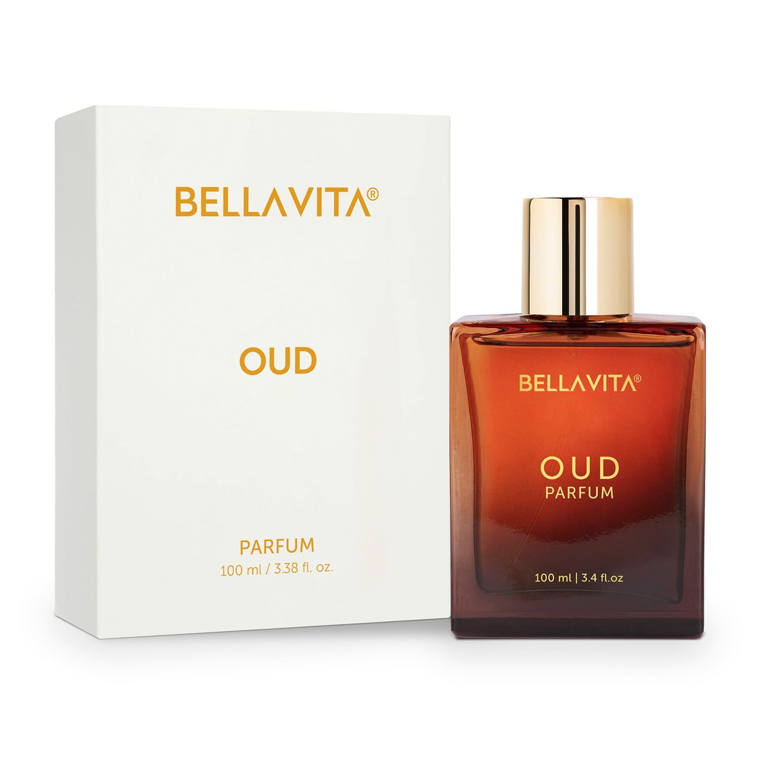 Bella Vita Luxury OUD | Long Lasting Perfume for Man and Woman |EDP 100ml | Carnation, Vanilla and Cedarwood| Sweet, Oud, Woody Premium Unisex Fragrance for Men and Women