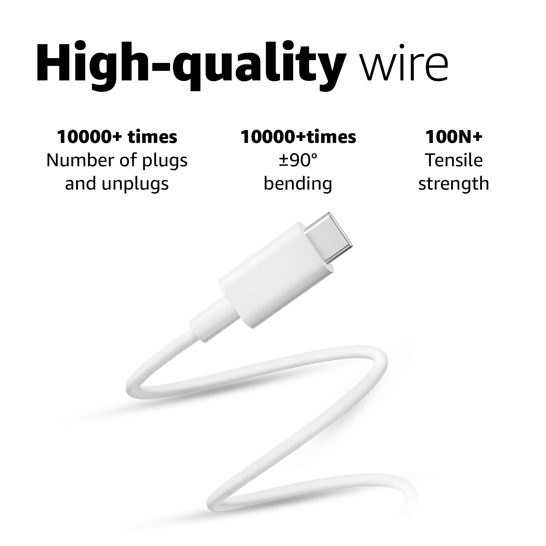 Xiaomi Mi Original HyperCharge 60W Type C to Type C Cable for Smartphones, Tablets, Laptops, Macbook & other Type C devices, 480Mbps Data Sync (White) - Wireless Accessory from Xiaomi - Shop in Sri Lanka at Arcade.lk