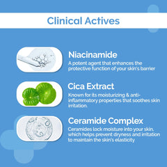 The Derma Co 2% Niacinamide Oily Skin Cleanser for Sensitive, Oily & Combination Skin 125 ml Non-Irritant | 100% Soap-Free | Non-Drying | Gently Cleanses Makeup | With 0.1% ww Salicylic Acid