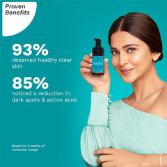 Pilgrim Korean 1.5% Salicylic(Bha) & 2% Glycolic Acid(Aha) Foaming Face Wash For Oily & Acne-Prone Skin | Glycolic & Salicylic Acid Face Wash | Men & Women | Korean Skin Care Products | 120 Ml