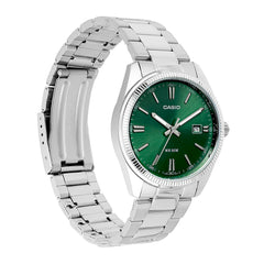 Casio Enticer Men Analog Green Dial Men MTP-1302PD-3AVEF (A2262)