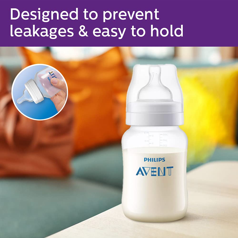 Philips Avent Anti Colic Bottle 260ml (Single Pack,White) - Baby Product from Philips Avent - Shop in Sri Lanka at Arcade.lk