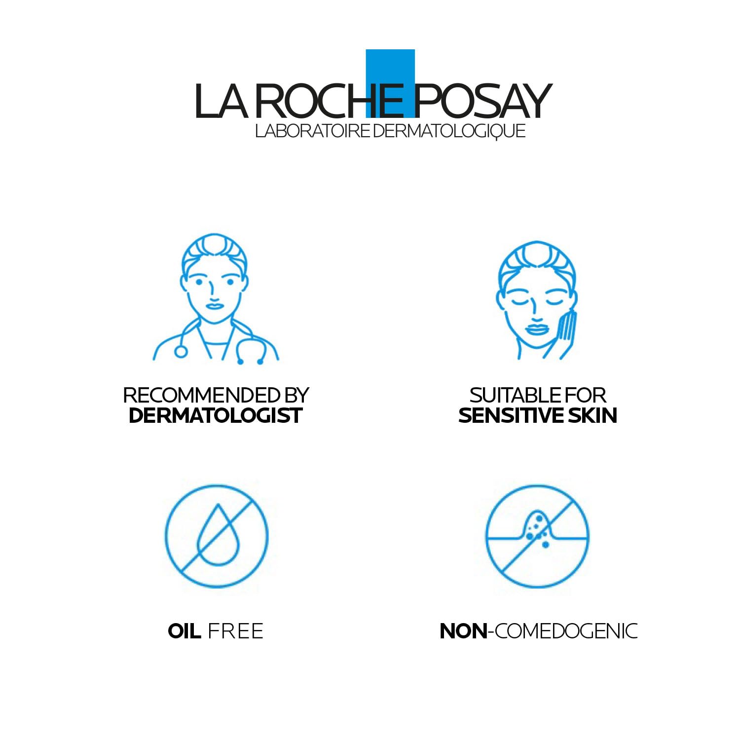 La Roche-Posay Effaclar Purifying Anti-Acne Gel Face Wash | Gentle Purifying Cleanser for Oily, Acne-Prone Skin with Zinc & Thermal Spring Water, 200 ml