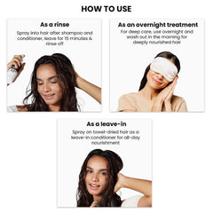 ThriveCo Rosemary Water Hair Spray | With 100% Natural Rosemary Extract, Rice Water & Hyaluronic Acid | For Hair Growth & Hair Fall Control | Adds Shine & Conditions | Lightweight | For Men & Women, 100ml