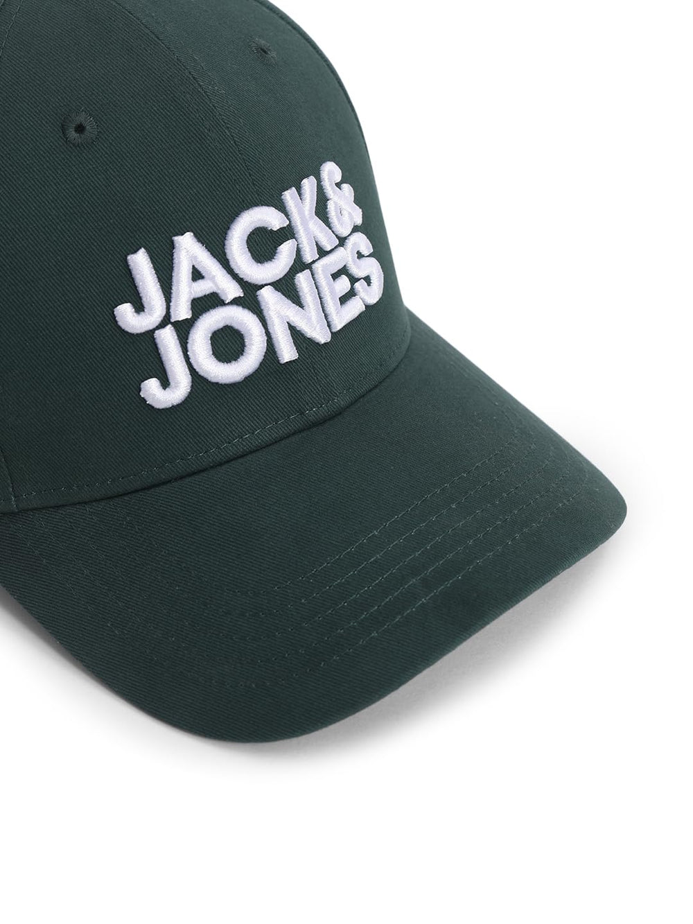 JACK & JONES Men's 100% Cotton JAC Jack & Jones CORE Baseball Cap Trekking Green ONE | Glammy.lk