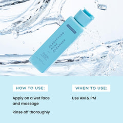 Hyphen Clarifying Acne Face Wash for Women and Men | Cleanser For Acne Prone Skin with Salicylic Acid 2%, Zinc PCA, Witch Hazel 10% | Oil Control Pore Cleasning | Antibacterial & Non-Drying - 100ml