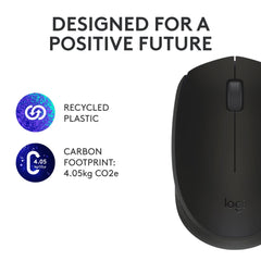 Logitech B170 Wireless Mouse with USB Receiver,(Black)