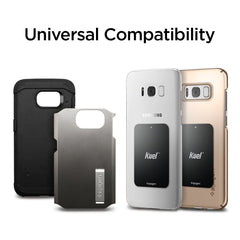 Spigen Air Vent Car Mobile Holder [Strong Magnet][Compact Design][Stable Hold][Metal Plate Included] Compatible with Most Smartphone Devices - Black