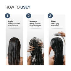 Bare Anatomy Anti Hair Fall Shampoo | 5x Hair Fall Control & Growth|Contains Biotin Adenosine, & Peptides | Rosemary, Rice Water, Hyaluronic Acid | For All Hair Types | For Women & Men | 250ml