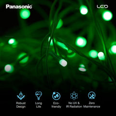 Panasonic Deco Fancy 10 Mtr LED String Light (Green)