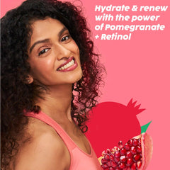 PLIX- THE PLANT FIX Pomegranate Youth Renewal Juicy Face Wash Cleanser | Youthful Glow | Hydration | Smooth & Soft Texture | Retinol GS 50 | Pentavitin | Safe for Daily Use | For Men & Women