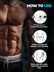 Beardo Ball Sack Intimate Wash For Men, 100ml | Prevent Odour, Itch, Sweating | No Dryness No Irritation | PH Balance Intimate Foaming Cleanser For Men