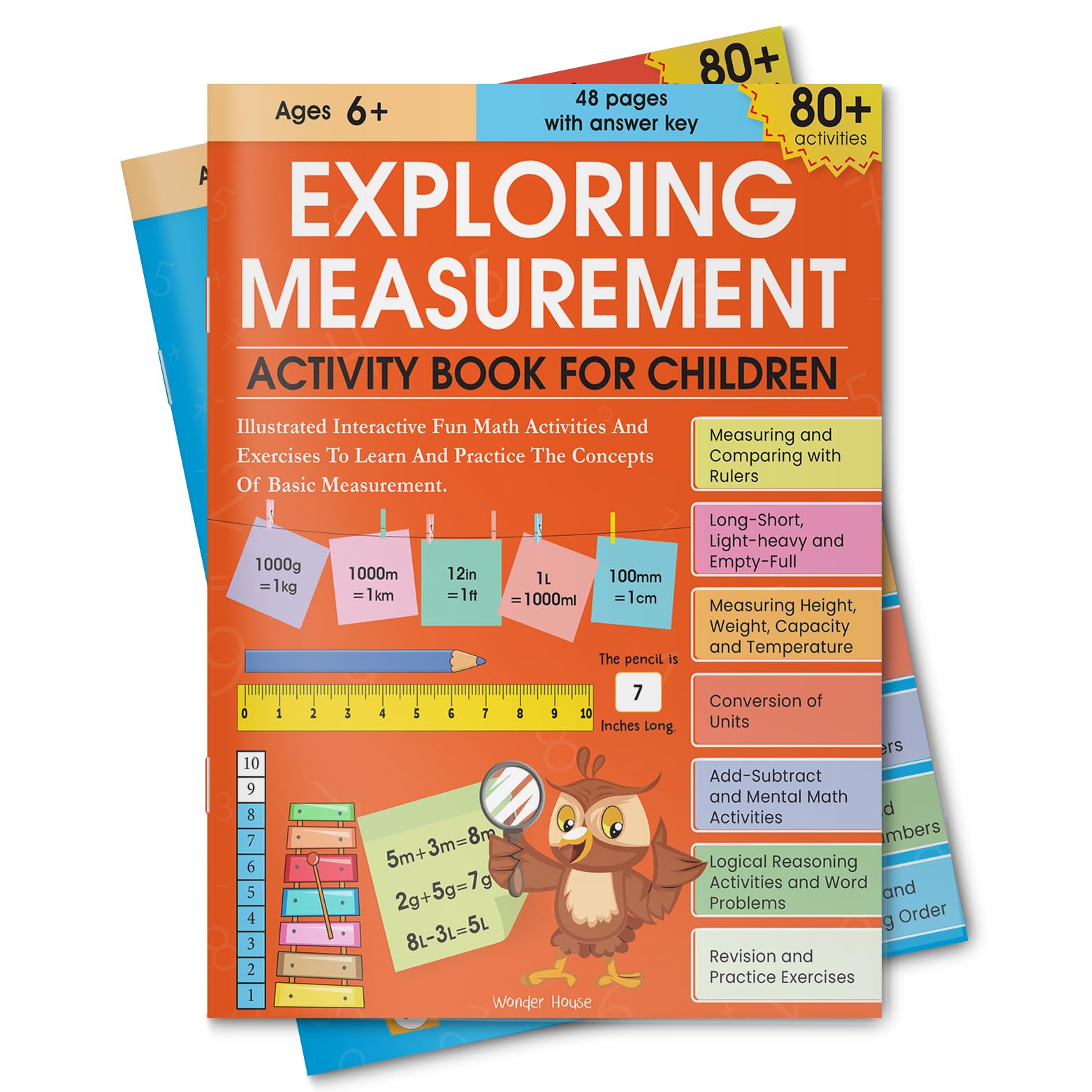 Exploring Measurement: Activity Book for Children | Learn Length, Weight, Time & More | Ages 6–9 | Fun Math Activities to Build Real-Life Skills