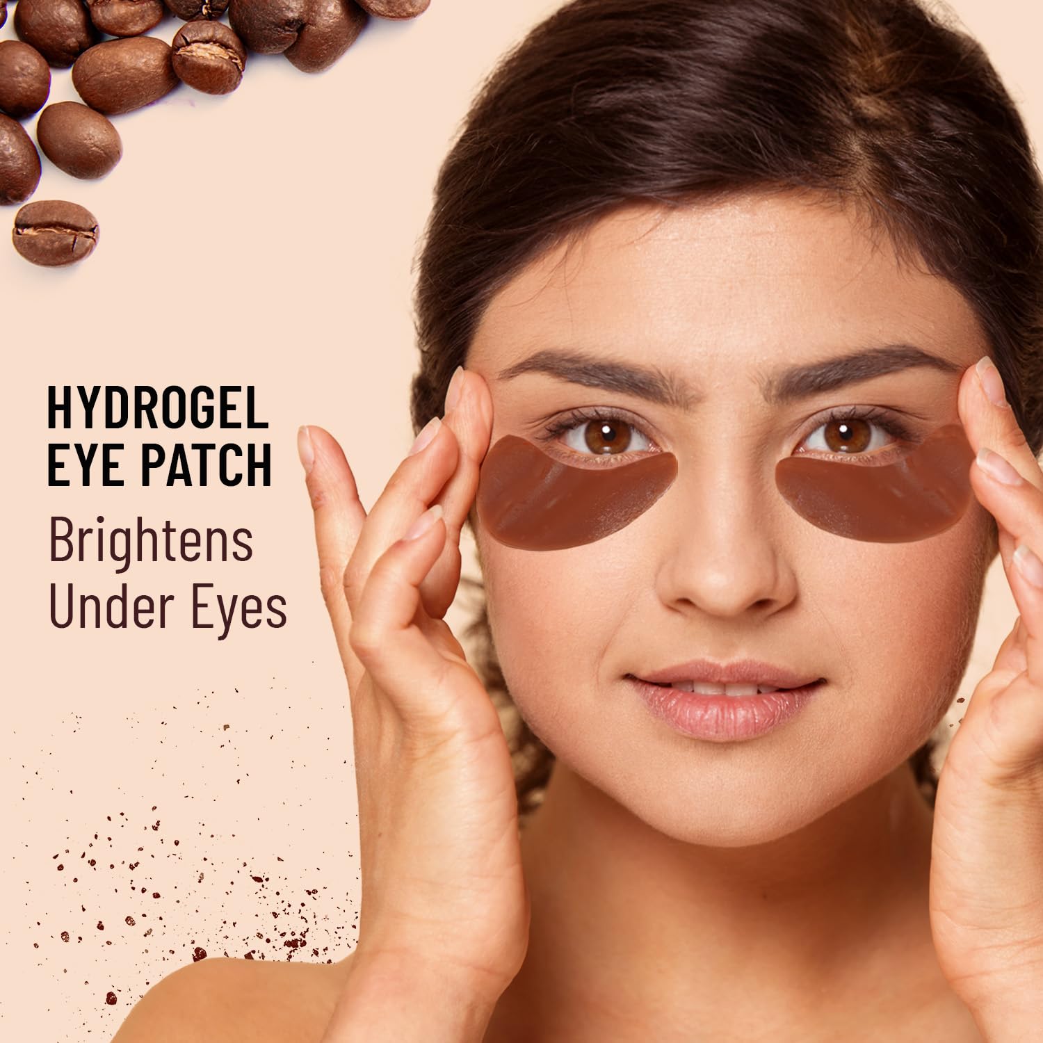 Swiss Beauty Hydra Anti Wrinkle Eye Serum Patch| Treats Dark Circles, Fine Lines And Wrinkles | Enriched With Collagen And Aloe Vera Extract | Shade - 03 Coffee, 60 Pcs