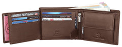 WildHorn Rfid Protected Leather Wallet For Men, Walnut