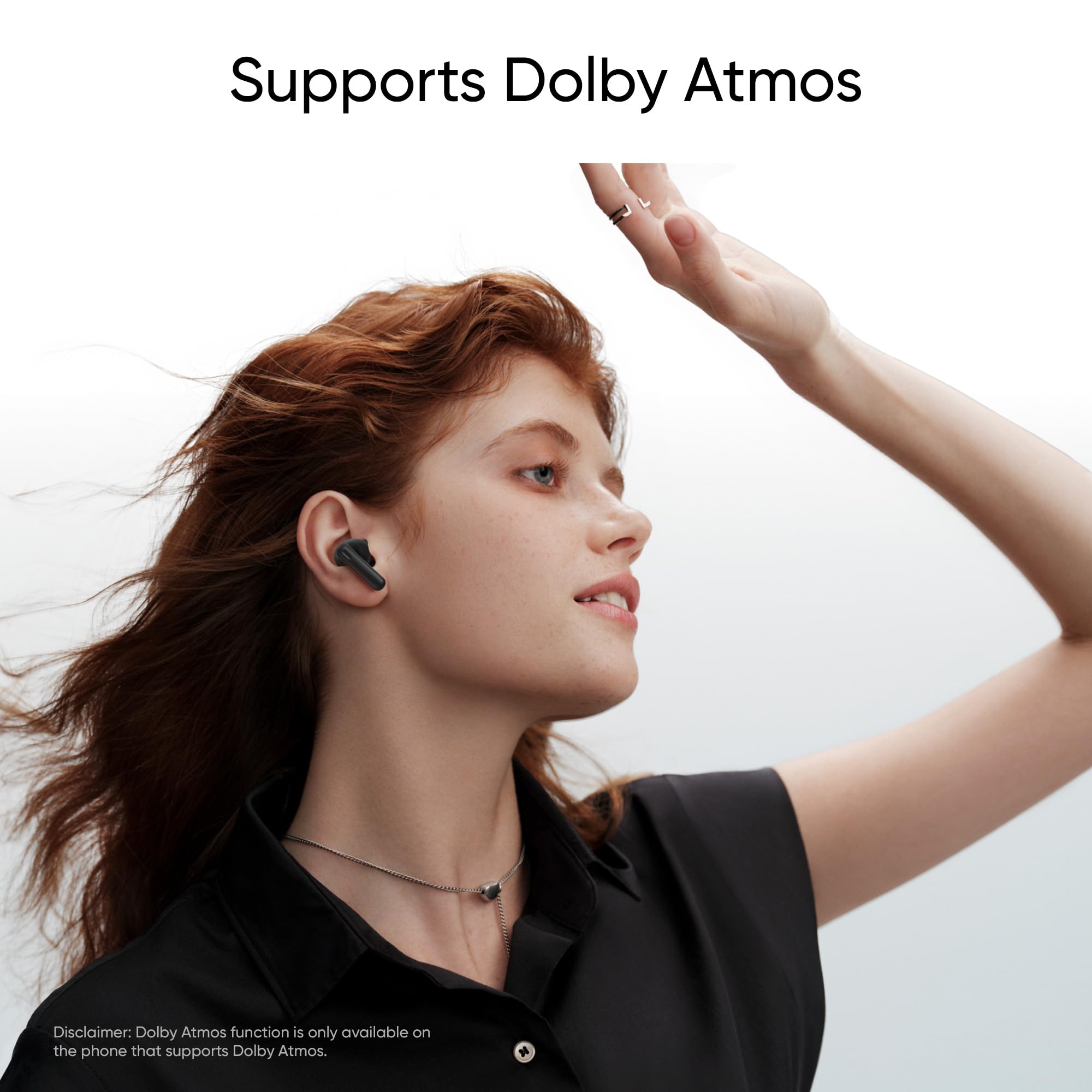 realme Buds T300 TWS earbuds with 40H Play time,30dB ANC, 360° Spatial Audio with Dolby Atmos, 12.4 mm Dynamic Bass Boost Driver, IP55 Water & Dust Resistant, BT v5.3 (Stylish Black) - Wireless Accessory from realme - Shop in Sri Lanka at Arcade.lk