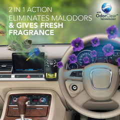 Ambi Pur Lavender Spa Car Air Freshener Oil Starter Kit (7.5 ml), Pack of 1