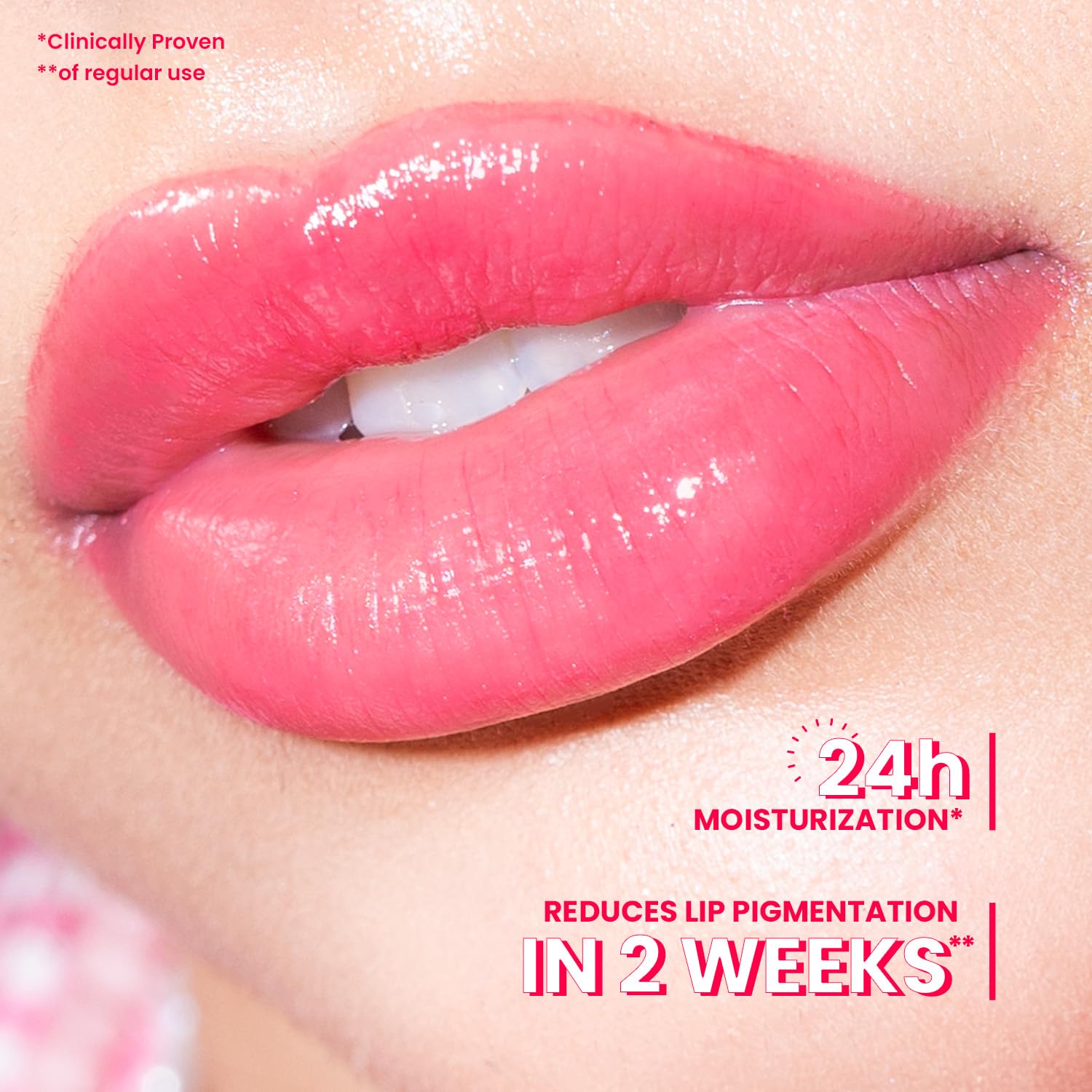 Dot & Key Meltie Lip Balm SPF 50+++ In-Vivo Tested With 2% Kojic & Vitamin C | Hydrates Dry, Chapped Lips, Lightens Pigmentation, Brightens Lips | Strawberry Glaze | 4g