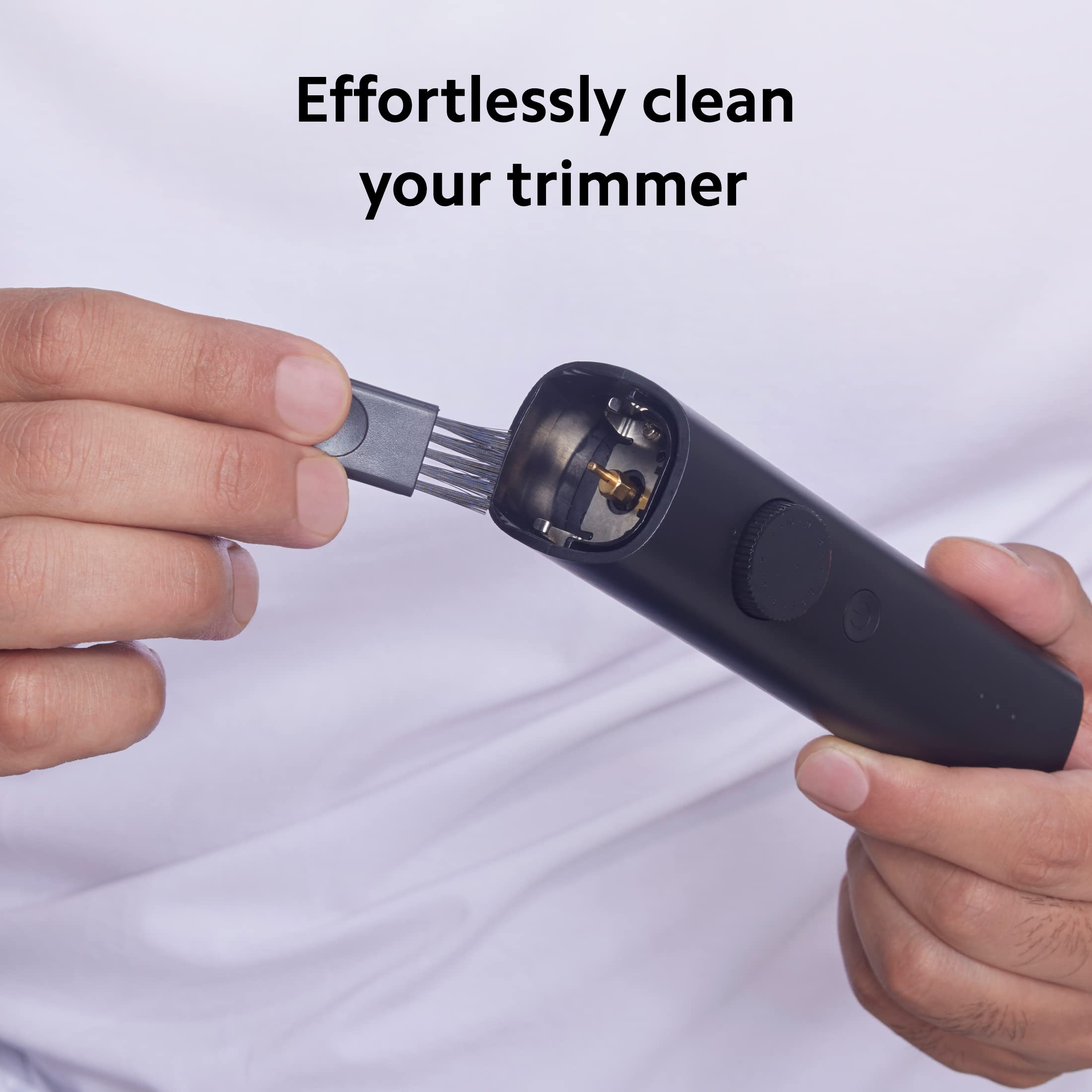 MI Xiaomi Beard Trimmer 2C With High Precision Trimming | 2 Beard Comb | USB Type-C | Fast Charging | 0.5mm Precision | 40 Length Settings | 90 Min Run Time, Black
