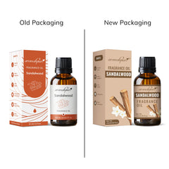 Aromahpure Fragrance Oil | 15 ml | Sandalwood Aroma Oil for Home Fragrance | Best for Aromatherapy | Helps in meditation | Used in Diffusers, Candles, Air Fresheners, Soaps,IFRA certified