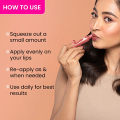DOT & KEY Ceramide & Peptide Barrier Repair Lip Balm Spf 50, Pa+++|Warm Nude|Uva/Uvb Lip Protection|Soft Tinted Lip Moisturizer|Prevents Pigmentation| Lip Balm For Women|10Gm, Normal