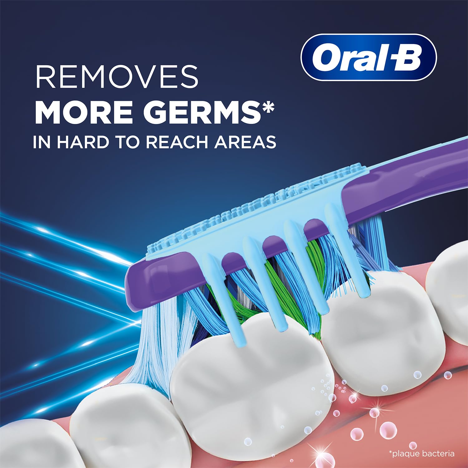 Oral-B Crisscross Gum Care Deep Clean Medium Bristles Manual Toothbrush For Adults, Multicolour Toothbrush Set, Dentist Recommended Brand (Buy 2 Get 2 Free)