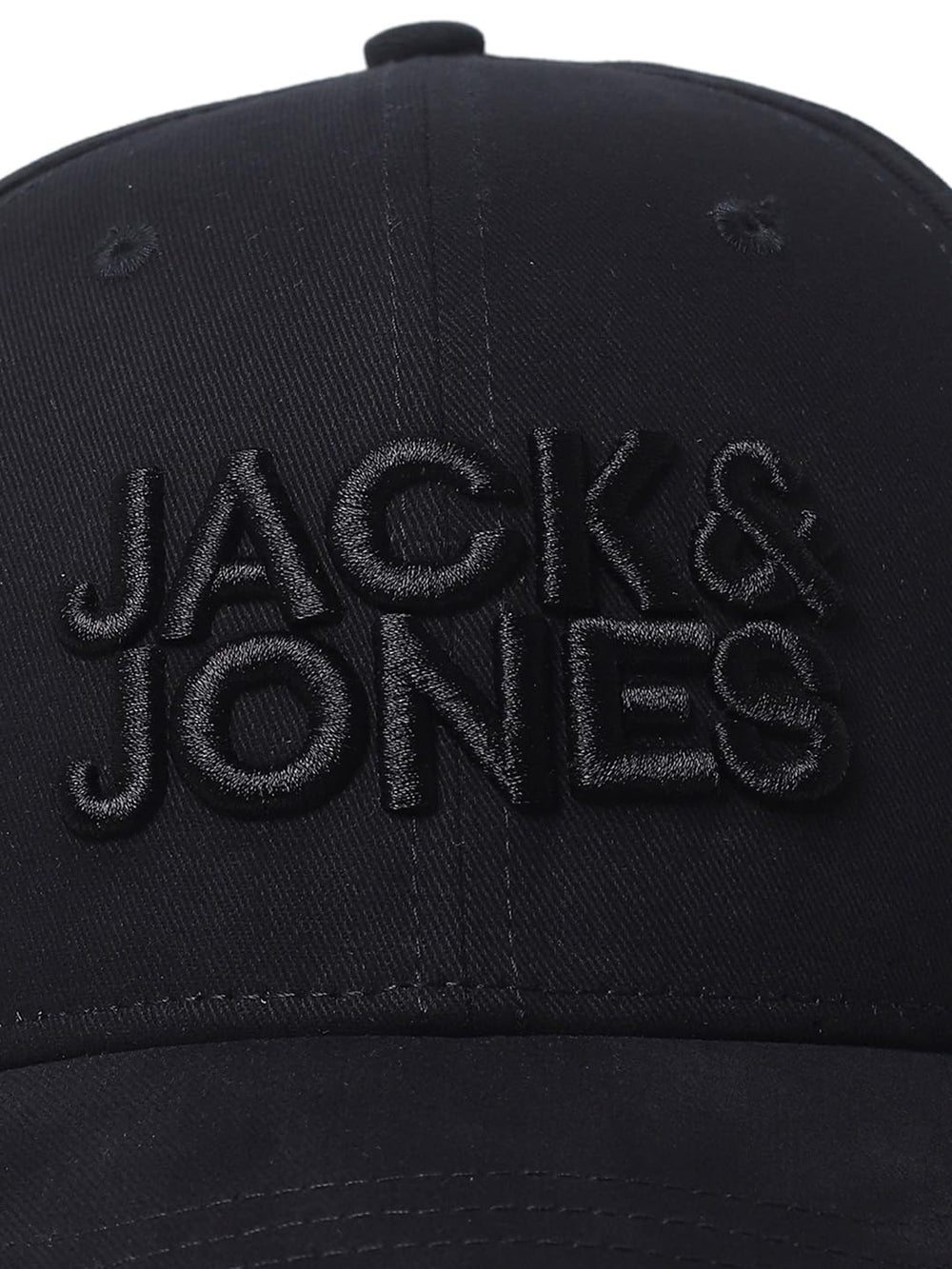 JACK & JONES Men's 100% Cotton JAC Jack & Jones CORE Baseball Cap Anthracite ONE | Glammy.lk