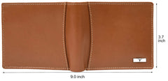 URBAN FOREST Oliver Cognac Leather Wallet for Men
