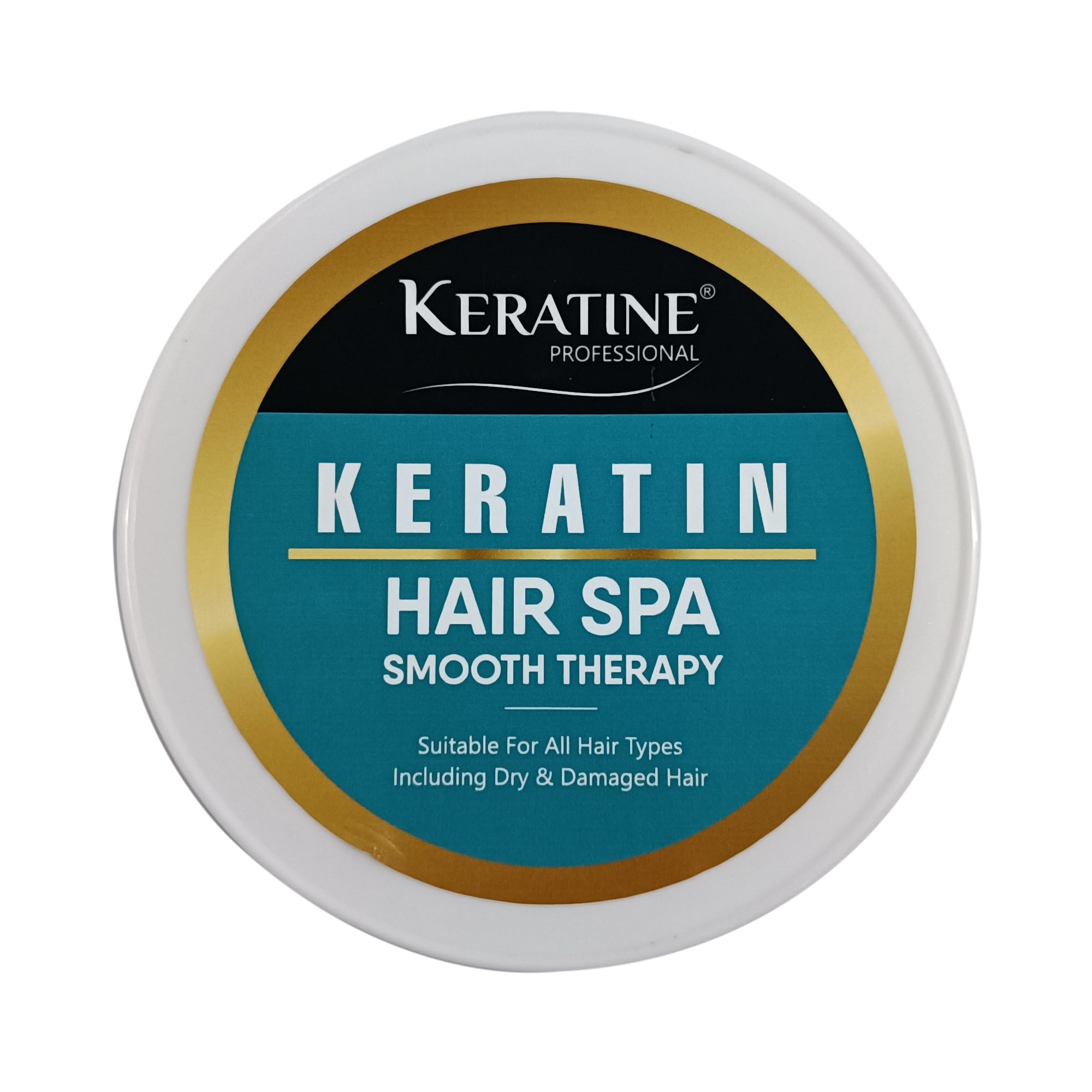 KERATINE PROFESSIONAL Premium Keratin Hair Spa Smooth Therapy | 100% Soft, Shine & Hair Repair | Infused With Brazilian Nut And Keratin | Treatment Protein Spa - Conditioning For Dry Damage-1 Count