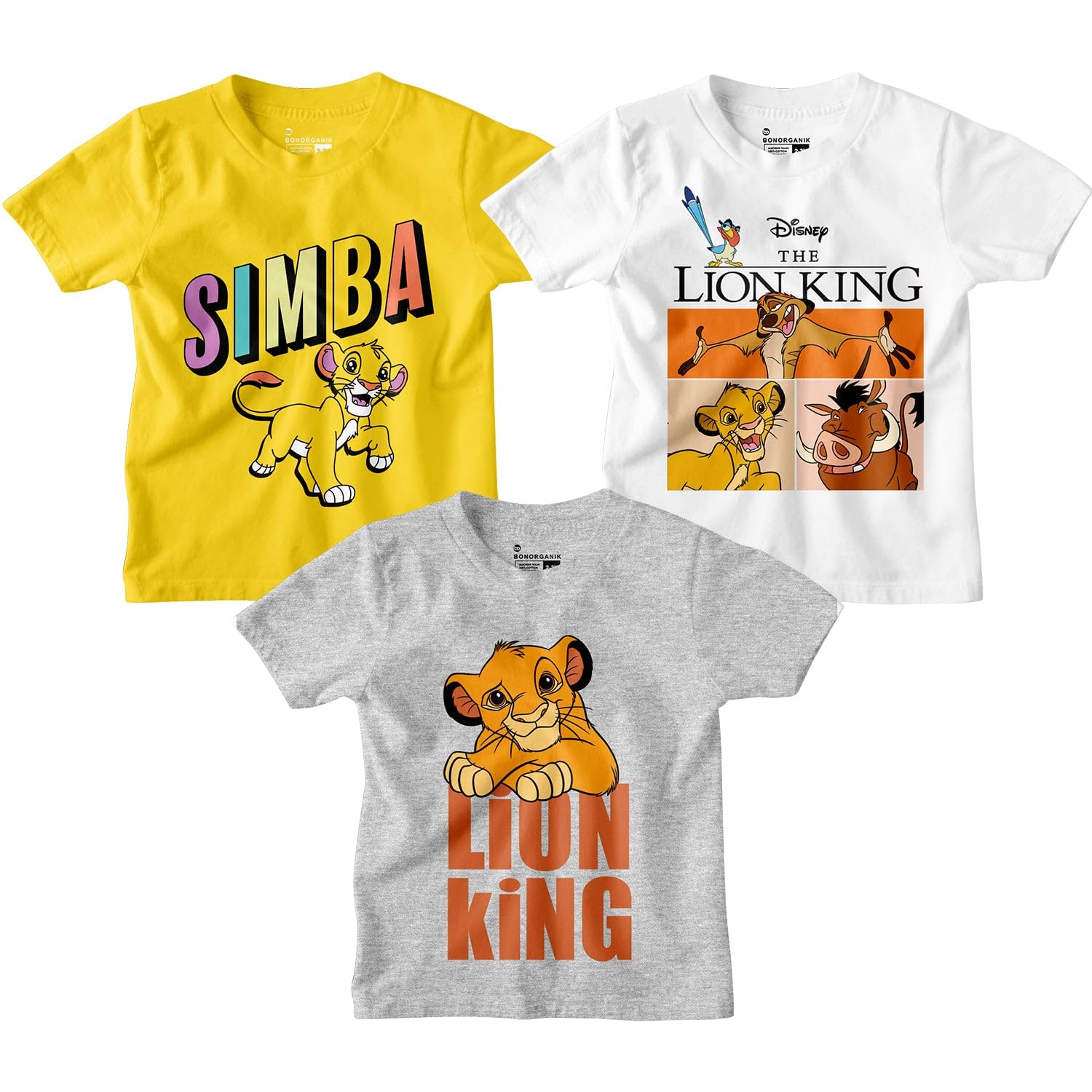 Bon Organik Boy's Regular Fit T-Shirt
