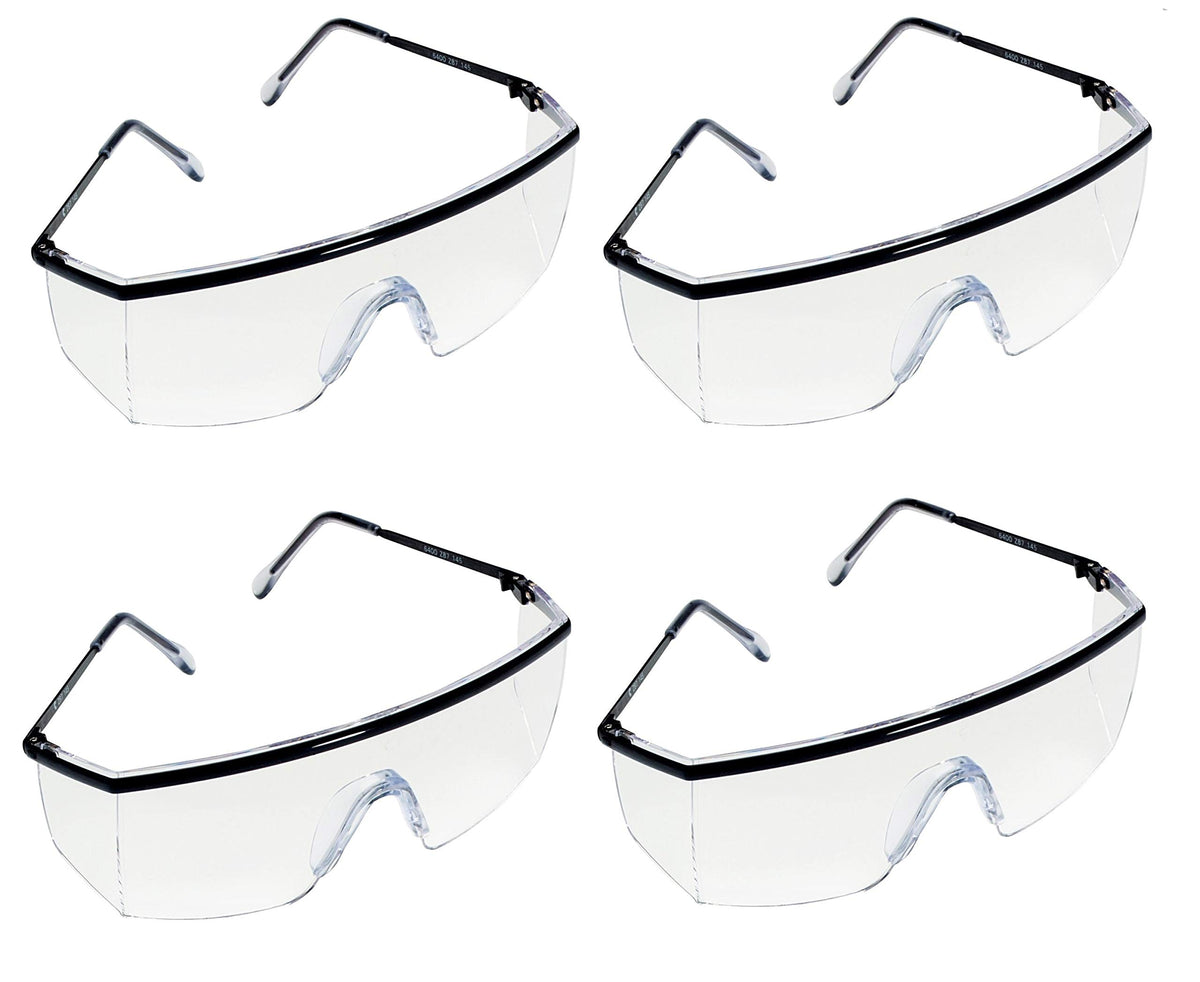 3M 1709IN Safety Goggles, Pack of 4, White