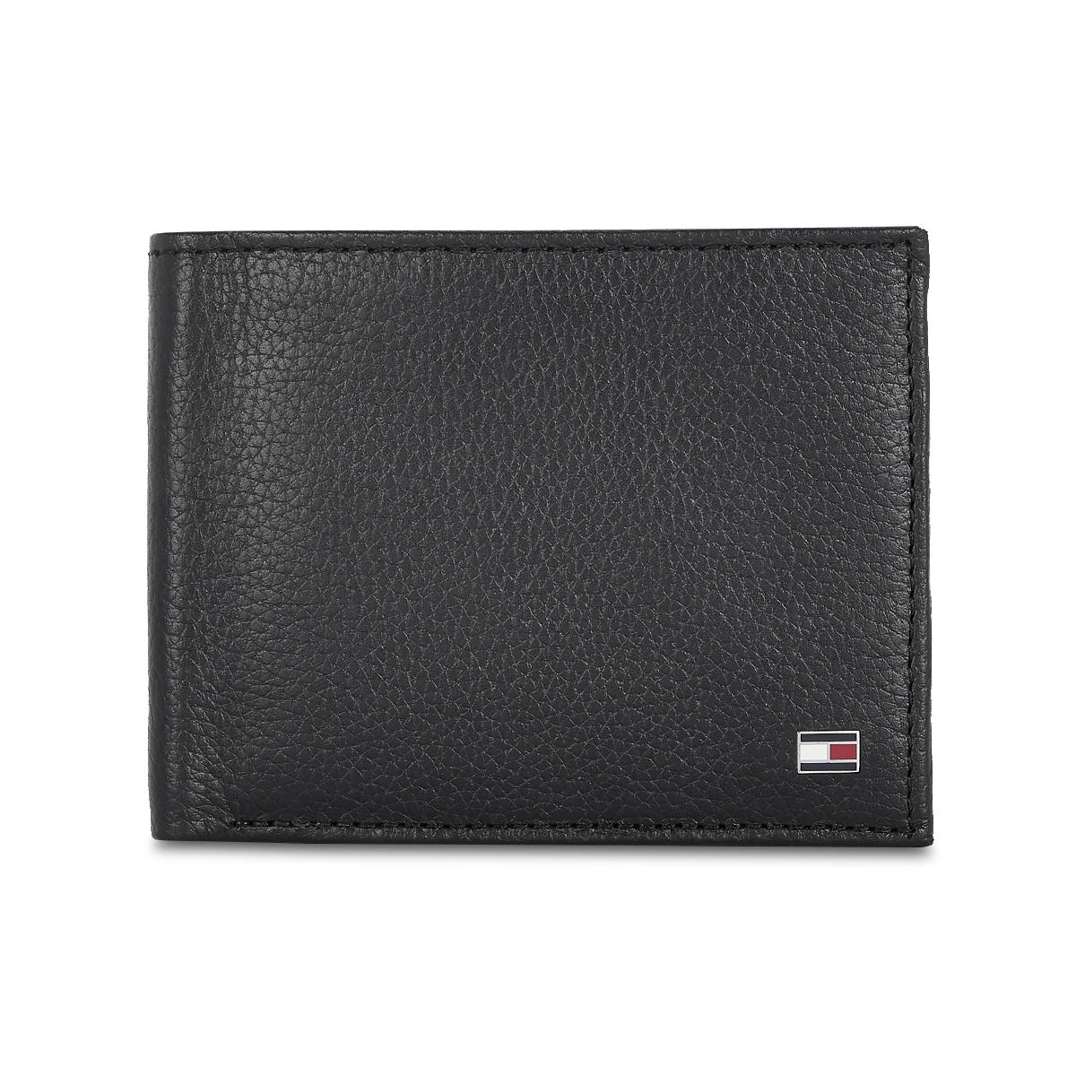 Tommy Hilfiger Leather Men Wallet (Black)