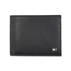 Tommy Hilfiger Leather Men Wallet (Black)