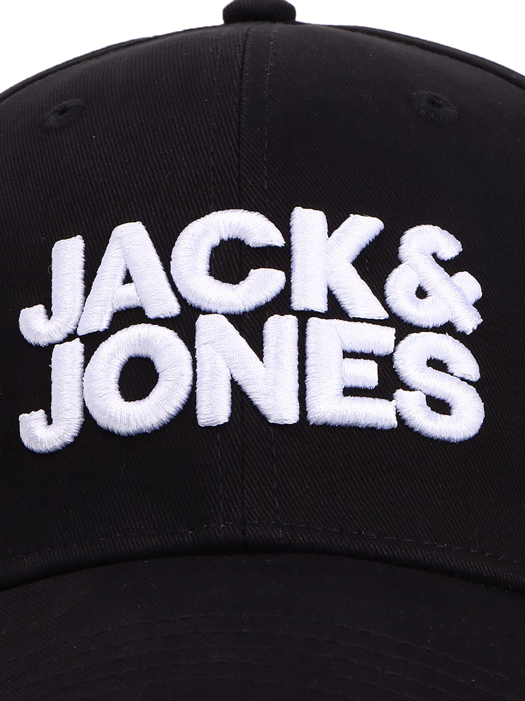 JACK & JONES Men's 100% Cotton JAC Jack & JonesCORE Baseball Cap Black ONE | Glammy.lk