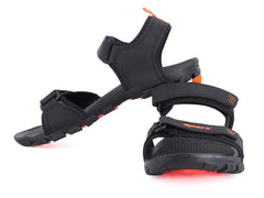 Sparx mens SS 561 | Latest, Daily Use, Stylish Floaters | Orange Sport Sandal - 7 UK (SS 561)