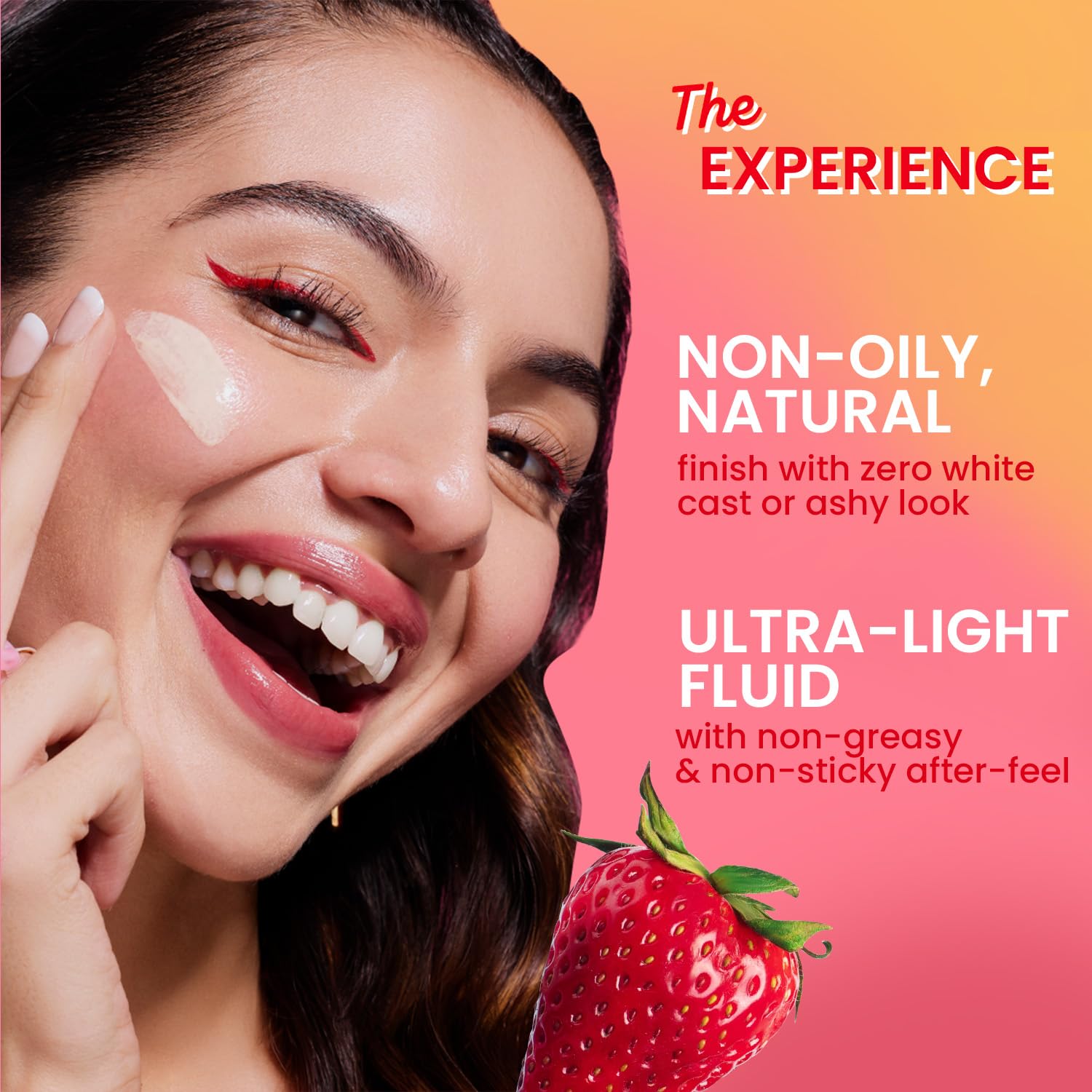 Dot & Key Strawberry Dew Tinted Sunscreen SPF 50+ Pa++++ - 03 Sand | Protection Against UA/UB | Broad Spectrum, Water & Sweat resistant | For All Skin Types | 50ml