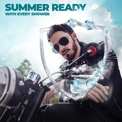 Beardo Ice Blast Body Wash For Men 200ml | Refreshing Menthol Cooling Instant Icy Cool Freshness Body Wash | Shower Gel For Summer Heat | For Skin Dryness