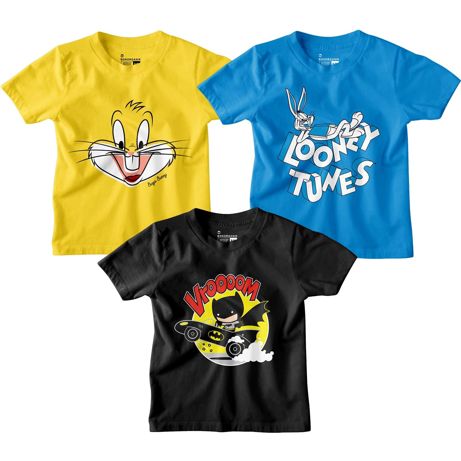 Bon Organik Boy's Regular Fit T-Shirt