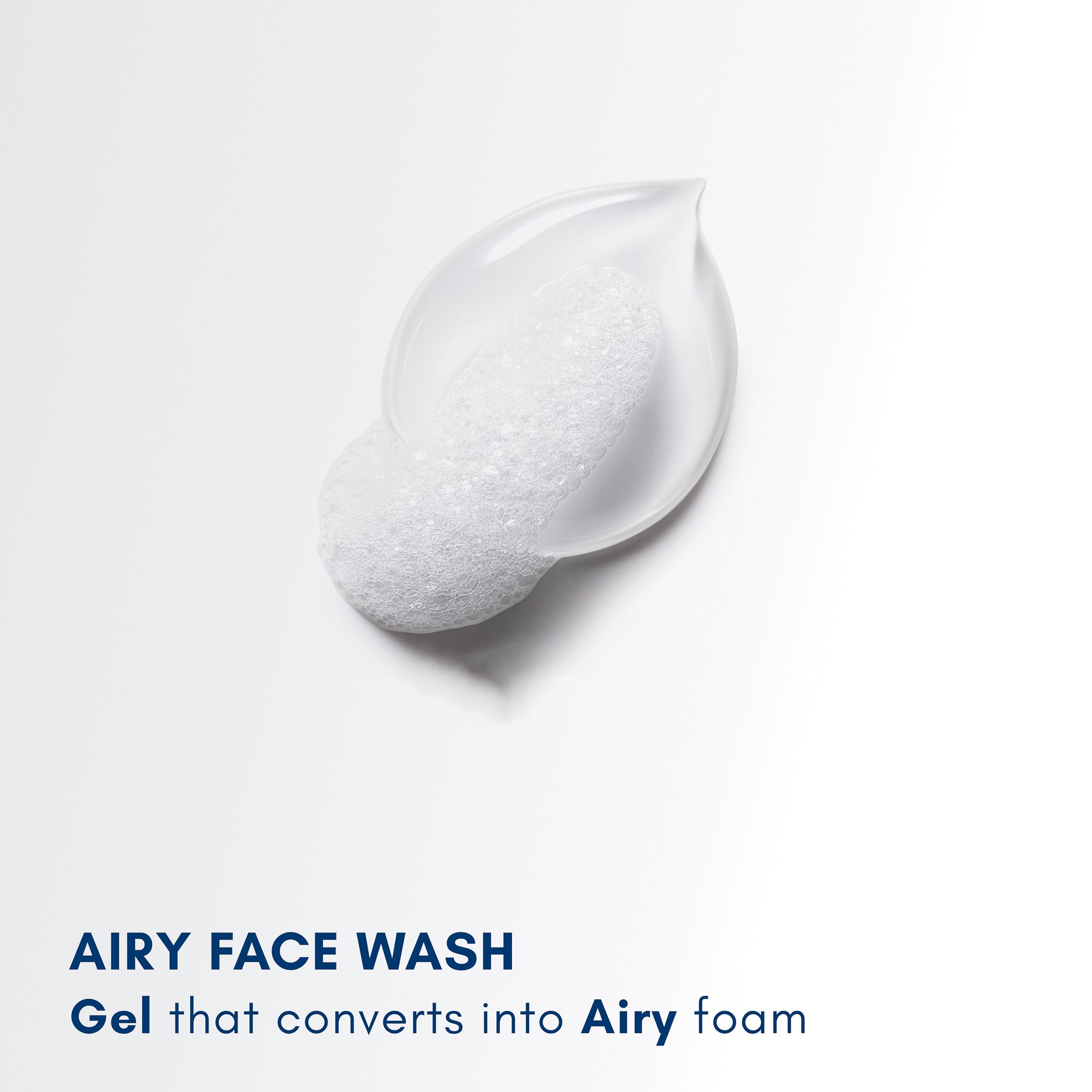 Becalm Daily Salicylic Acid Face Wash for Oily & Acne Prone Skin | Airy face wash for Men & Women | Soap & Sulphate free | Microbiome friendly | With Quaternium - 73 & Prebiotic | No fragrance(125 ml)