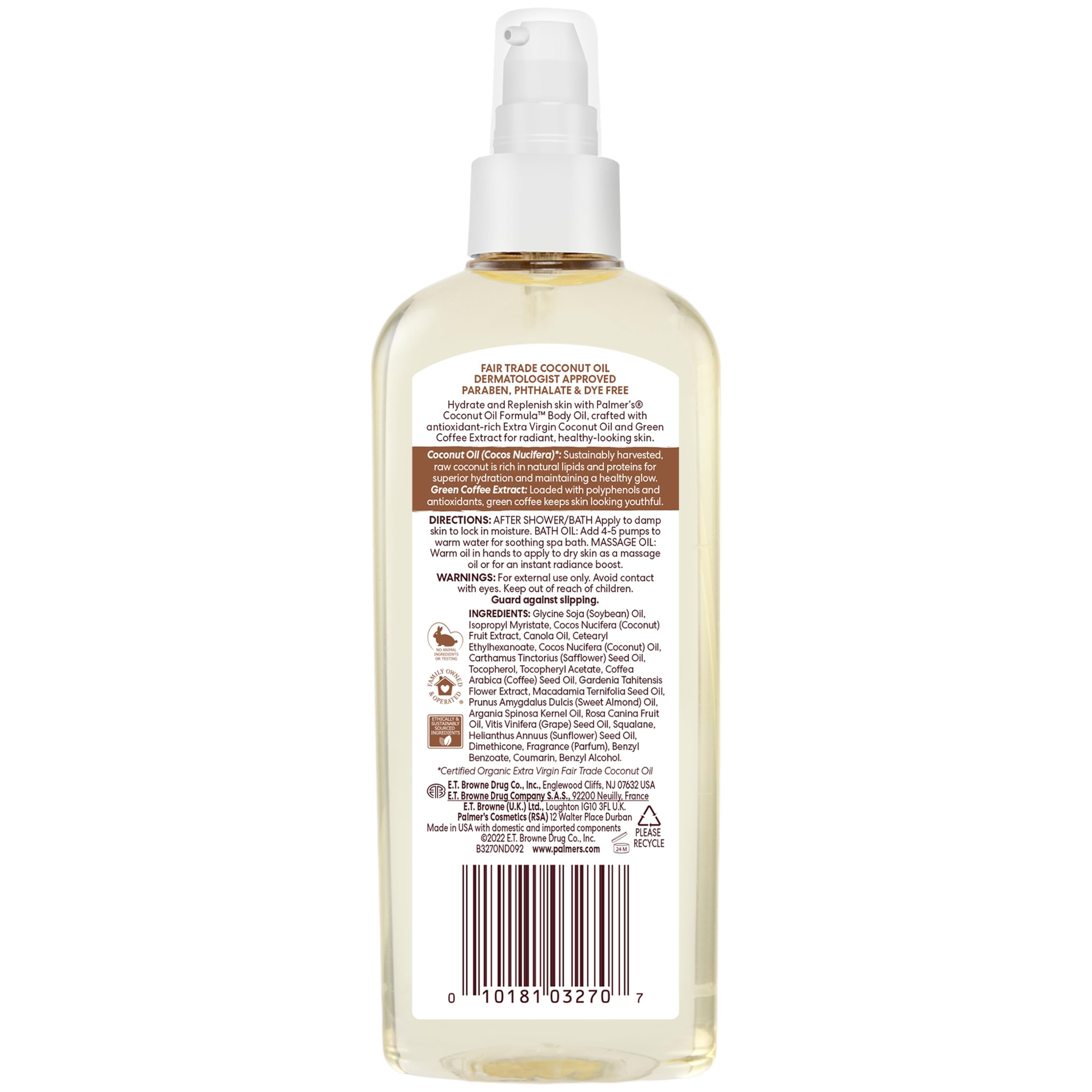 Palmer's Coconut Body Oil, 150 ml