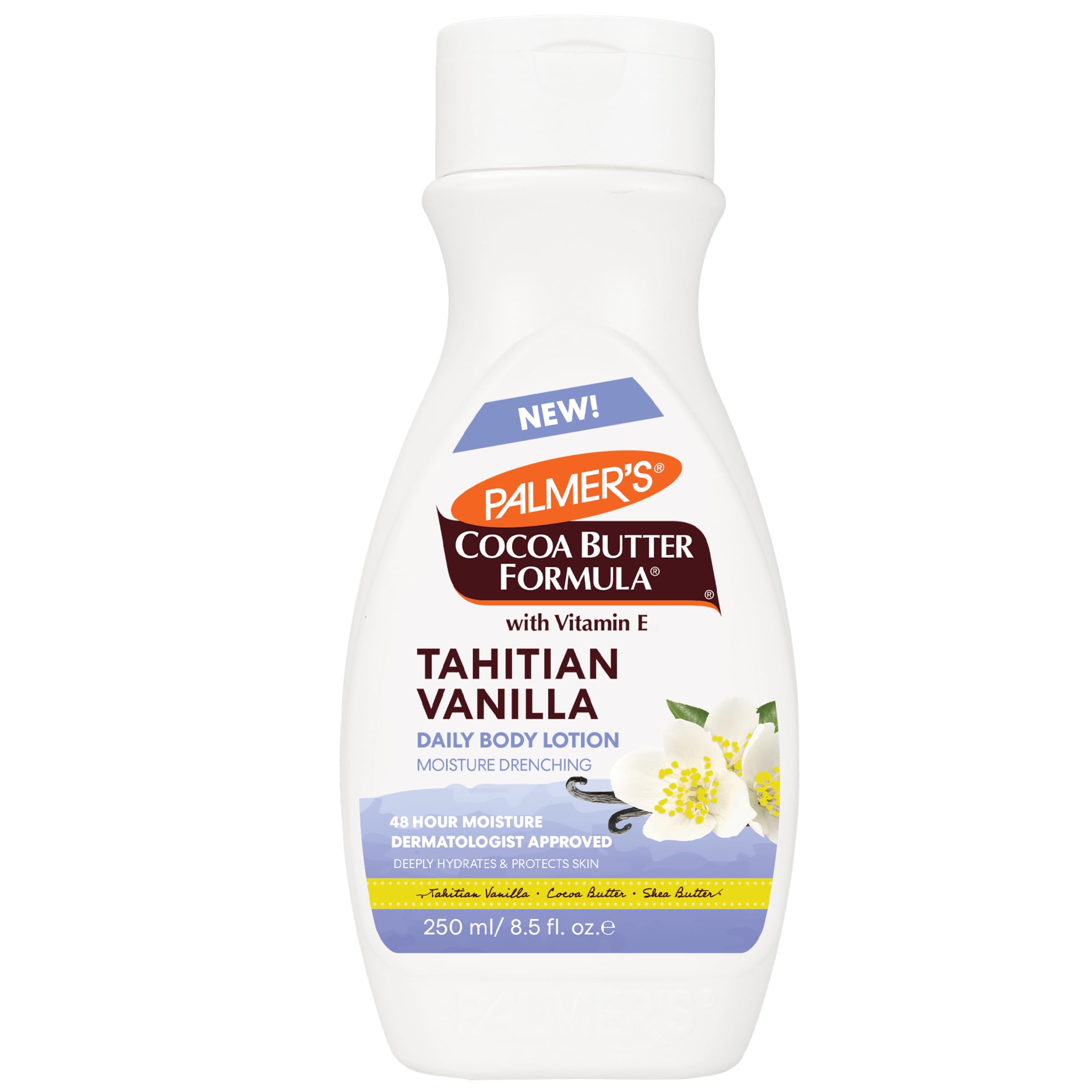 Palmer's Tahitan Vanilla Body Lotion with Vitamin E for Dry Skin 250ml