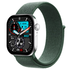 Fire-Boltt Ring X Smartwatch 2.01” Display with Always On Display, Bluetooth Calling, Wireless Charging, AI Voice Assistant, 100+ Sports Modes, Health Suite, 500+ Watchfaces (Green)